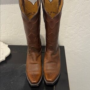 Lucchese x Kemo Sabe Brown Western Boots